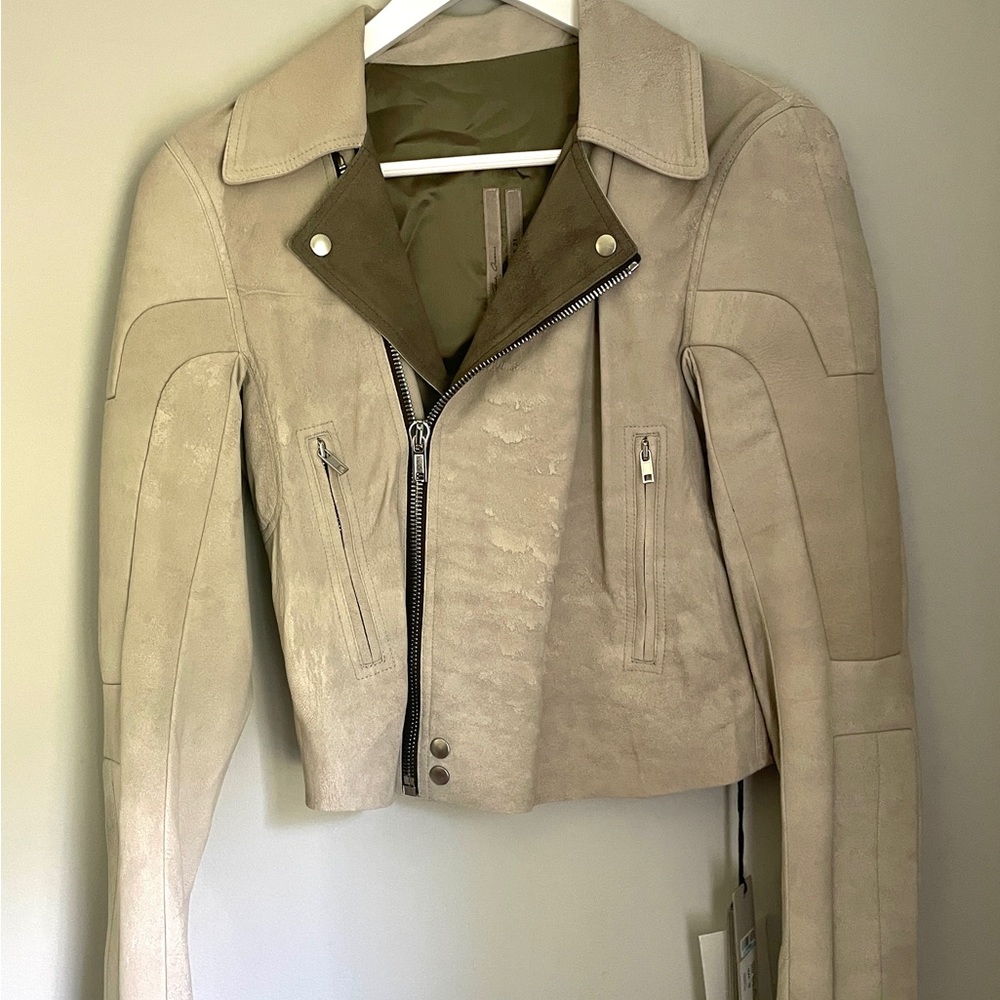 Brand New Rick Owens Stooges Leather Jacket XS